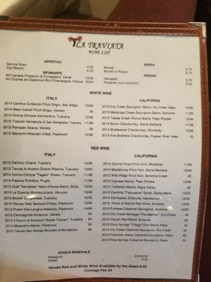 Menu photo 4 La Traviata San Francisco, CA Menu photo 4 La Traviata San Francisco, CA