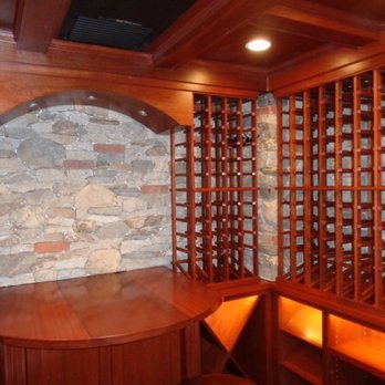 The Finished Edge - Very high-end mahogany wine cellar - Interior Design Near Me - New Rochelle, New York The Finished Edge - Very high-end mahogany wine cellar - Interior Design Near Me - New Rochelle, New York