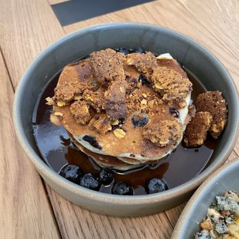 Valley Goat - Blueberry Pancakes - New American Near Me - Sunnyvale, California Valley Goat - Blueberry Pancakes - New American Near Me - Sunnyvale, California