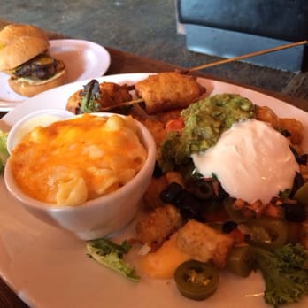 Teeth - Sampler with totchos, macaroni and cheese, corn dogs and 2 for $4 sliders - Bars Near Me - San Francisco, California