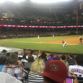 Chase Field - Just behind the dugout ... Thanks love :) - Stadiums & Arenas Near Me - Phoenix, Arizona Chase Field - Just behind the dugout ... Thanks love :) - Stadiums & Arenas Near Me - Phoenix, Arizona