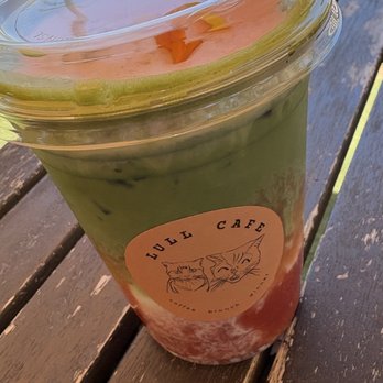 Lull Cafe - Guayaba (Guava) Matcha - Breakfast & Brunch Near Me - Tampa, Florida Lull Cafe - Guayaba (Guava) Matcha - Breakfast & Brunch Near Me - Tampa, Florida