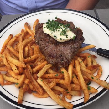 ROUX - Steak frites, had to send back because it was raw. Not a $28 dish. - Cocktail Bars Near Me - Rochester, New York ROUX - Steak frites, had to send back because it was raw. Not a $28 dish. - Cocktail Bars Near Me - Rochester, New York