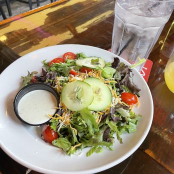 Willy McCoys- Chaska - House dinner salad. The free kind... not the $7 one.  And homemade dressing. Ranch. - American Near Me - Chaska, Minnesota