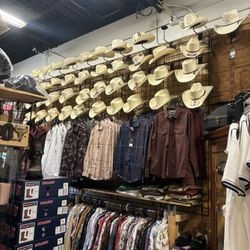 El Carril Western Wear - Hats and shirts