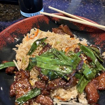 P.F. Chang's - Gluten Gluten-Free Mongolian Beef Lunch Combo - Chinese Near Me - Carlsbad, California