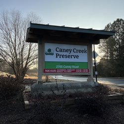 Caney Creek Preserve - Sign