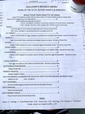 Menu photo 3 Sullivan's Publick House Pawtucket, RI Menu photo 3 Sullivan's Publick House Pawtucket, RI