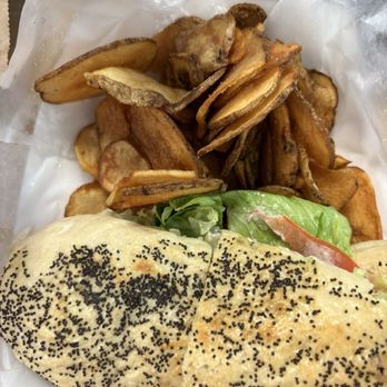 Deli-Works - Turkey Blitz with provolone & homemade chips - Delis Near Me - Fort Collins, Colorado Deli-Works - Turkey Blitz with provolone & homemade chips - Delis Near Me - Fort Collins, Colorado
