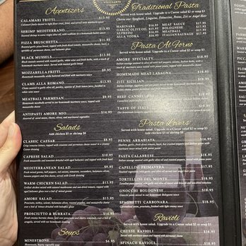 Amore Italian Ristorante - Italian Near Me - Clermont, Florida