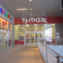 TJ Maxx, its companion Party City is next door.