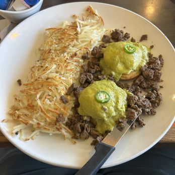 Broken Yolk Cafe - Border Benedict - Breakfast & Brunch Near Me - Orange, California Broken Yolk Cafe - Border Benedict - Breakfast & Brunch Near Me - Orange, California