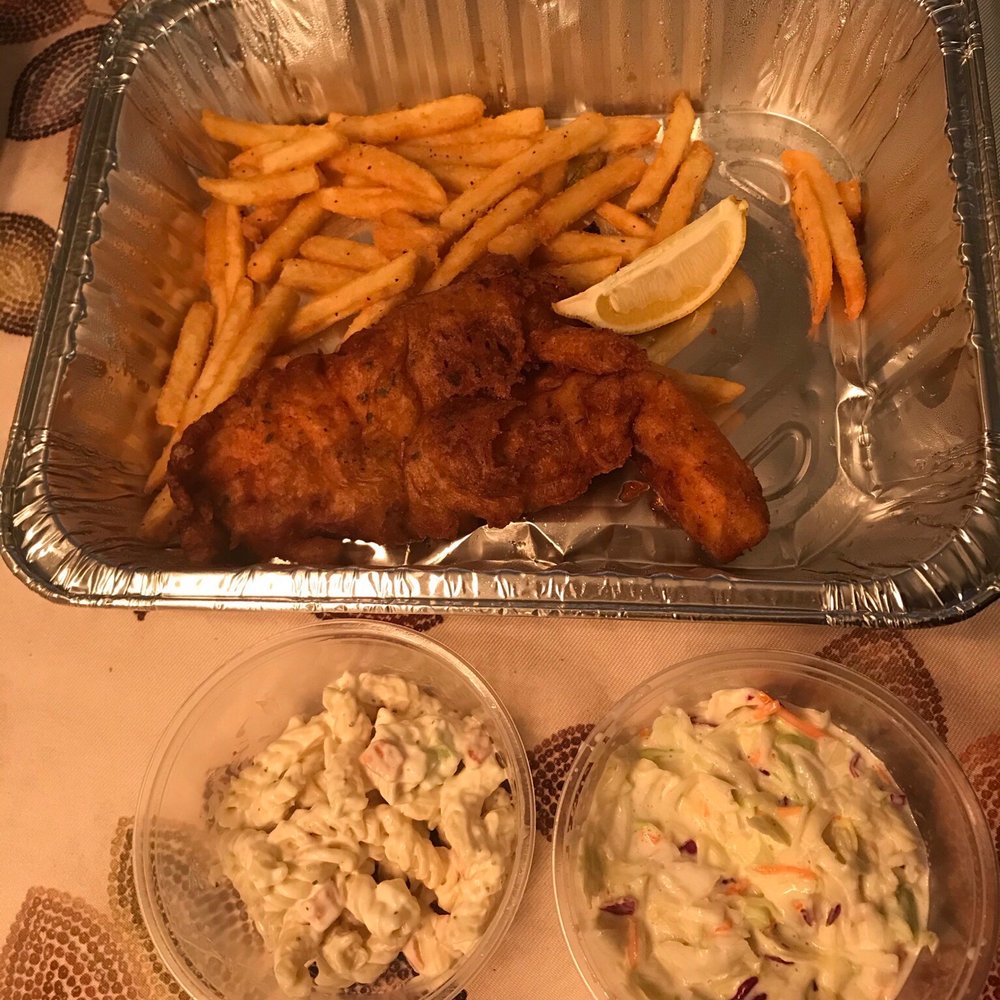Beer battered haddock
