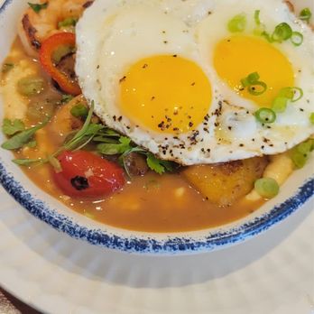 Unconventional Diner - Caribbean Shrimp and Grits - Breakfast & Brunch Near Me - Washington, DC, District of Columbia