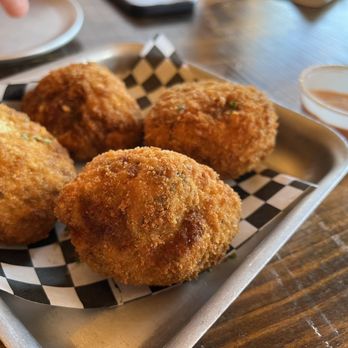 Cajun Craft - Boudin balls. - Cajun/Creole Near Me - Waco, Texas