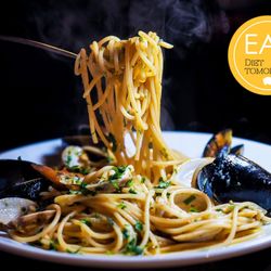 Cirelli & Co - Spaghetti Marinara with mussel prawn and vongole