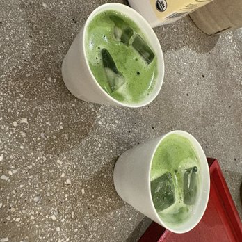 Kettl - Matcha latte in class - Tea Rooms Near Me - Brooklyn, New York