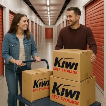 Kiwi Self Storage - Mt Roskill - Happy storers at storage units - Self Storage Near Me - Auckland, AUK Kiwi Self Storage - Mt Roskill - Happy storers at storage units - Self Storage Near Me - Auckland, AUK