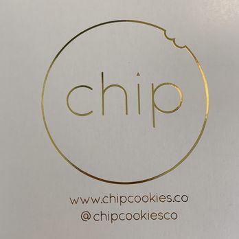 Chip Cookies - the chip cookies logo on the front of the box - Desserts Near Me - Farmington, Utah