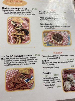 Menu photo 2 Ta-co-madre Mercedes, TX Menu photo 2 Ta-co-madre Mercedes, TX