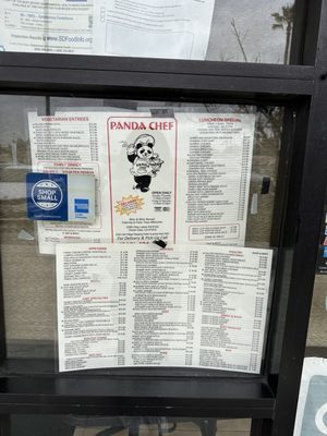 Menu photo 4 Panda Chef Chula Vista, CA