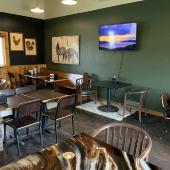 Copper Creek Coffee - Dining area. - Coffee & Tea Near Me - Choteau, Montana
