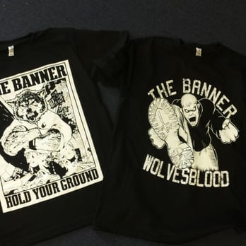 Nameless Prints - The Banner- new jersey hardcore band - Screen Printing/T-Shirt Printing Near Me - Bristol, Pennsylvania