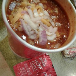 I like to add toppings, crackers and 2 hot chili packets. I like to add toppings, crackers and 2 hot chili packets.