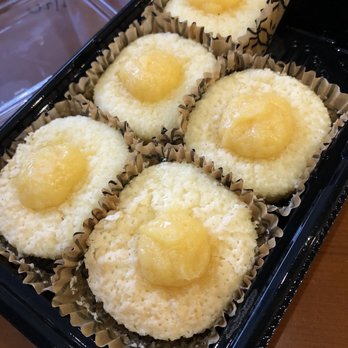 Beastside Kitchen - lilikoi butter mochi, i think it also comes in strawberries - Seafood Near Me - Honolulu, Hawaii Beastside Kitchen - lilikoi butter mochi, i think it also comes in strawberries - Seafood Near Me - Honolulu, Hawaii