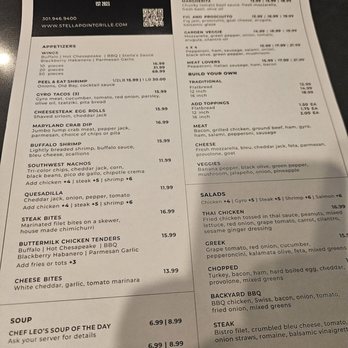 Stella Point Grille - Bars Near Me - Kensington, Maryland Stella Point Grille - Bars Near Me - Kensington, Maryland