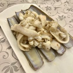 竹園海鮮飯店 - Razor clam on white pepper