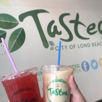 Tastea - Strawberry lychee custom green tea and jasmine milk tea! - Bubble Tea Near Me - Long Beach, California Tastea - Strawberry lychee custom green tea and jasmine milk tea! - Bubble Tea Near Me - Long Beach, California