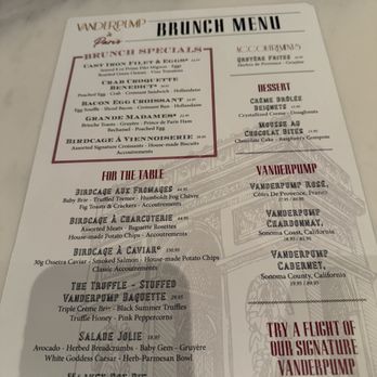 Vanderpump A Paris - Brunch Menu - French Near Me - Las Vegas, Nevada Vanderpump A Paris - Brunch Menu - French Near Me - Las Vegas, Nevada
