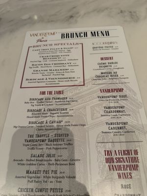 Menu photo 3 Vanderpump A Paris Las Vegas, NV Menu photo 3 Vanderpump A Paris Las Vegas, NV