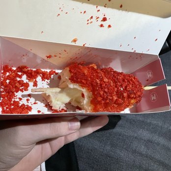 M TEA - Cheetos Half/Half Corndog - Bubble Tea Near Me - Rockville Centre, New York M TEA - Cheetos Half/Half Corndog - Bubble Tea Near Me - Rockville Centre, New York
