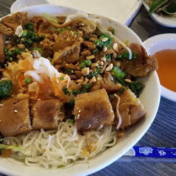 Pho So 1 - Bun with egg rolls and bbq pork - Vietnamese Near Me - Las Vegas, Nevada Pho So 1 - Bun with egg rolls and bbq pork - Vietnamese Near Me - Las Vegas, Nevada