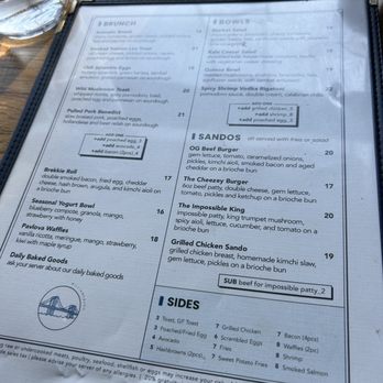 Hole In The Wall - Menu - Australian Near Me - Brooklyn, New York