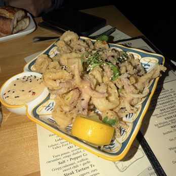 Seared - Crispy calamari - Seafood Near Me - Petaluma, California