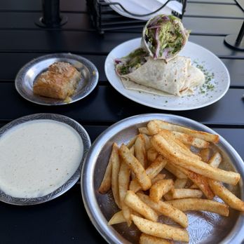 The Mediterranean Joint - Small Fries, Falafel Wrap, Turkish Walnut Baklava - Mediterranean Near Me - Madison, Wisconsin The Mediterranean Joint - Small Fries, Falafel Wrap, Turkish Walnut Baklava - Mediterranean Near Me - Madison, Wisconsin