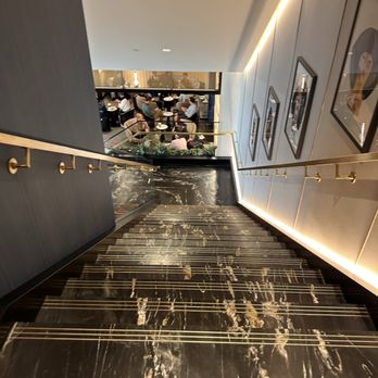 Chase Sapphire Lounge - Entry staircase (there is also an elevator - Airport Lounges Near Me - Las Vegas, Nevada