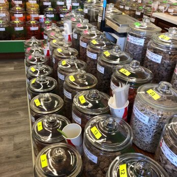 Crack Seed Store - Old-school classic jars of various li hing mui...seeds, fruit, gummies etc! - Candy Stores Near Me - Honolulu, Hawaii