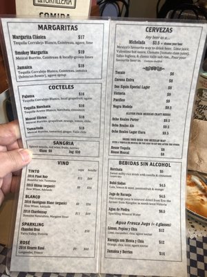 Menu photo 1 La Tortilleria Kensington, VIC