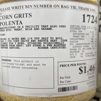 WinCo Foods - Items in the bulk bins will have instructions on the labels for guidance on how to cook them etc - Grocery Near Me - Elk Grove, California WinCo Foods - Items in the bulk bins will have instructions on the labels for guidance on how to cook them etc - Grocery Near Me - Elk Grove, California