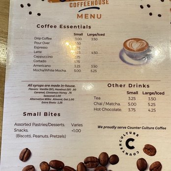 Cavalier’s Coffeehouse - Menu - Coffee & Tea Near Me - North Augusta, South Carolina