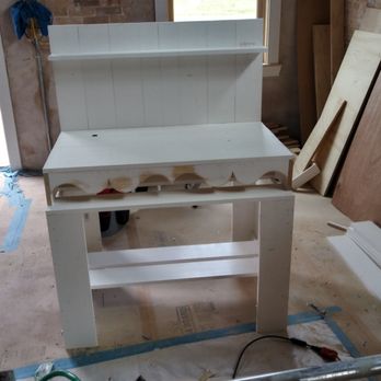 A-1 Home Repairs And Services - The vanity cabinet for bank building - Handyman Near Me A-1 Home Repairs And Services - The vanity cabinet for bank building - Handyman Near Me