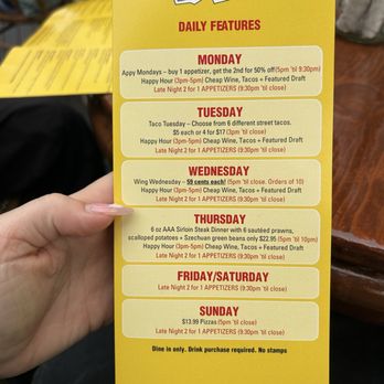 Flying Beaver Bar - Menu - Pubs Near Me - Richmond, British Columbia