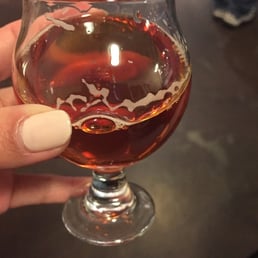 Sample pour of something