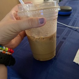Iced Oregonian with Coconut Milk