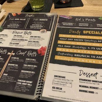 Chatters - Menu - New American Near Me - Pittsburg, Kansas
