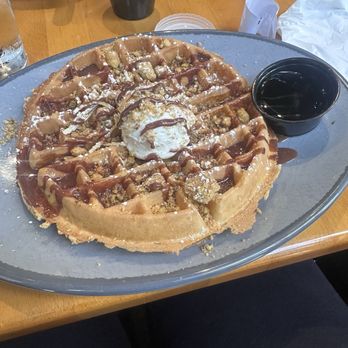 Dime Store - The Cannoli Waffle !! - Breakfast & Brunch Near Me - Detroit, Michigan Dime Store - The Cannoli Waffle !! - Breakfast & Brunch Near Me - Detroit, Michigan